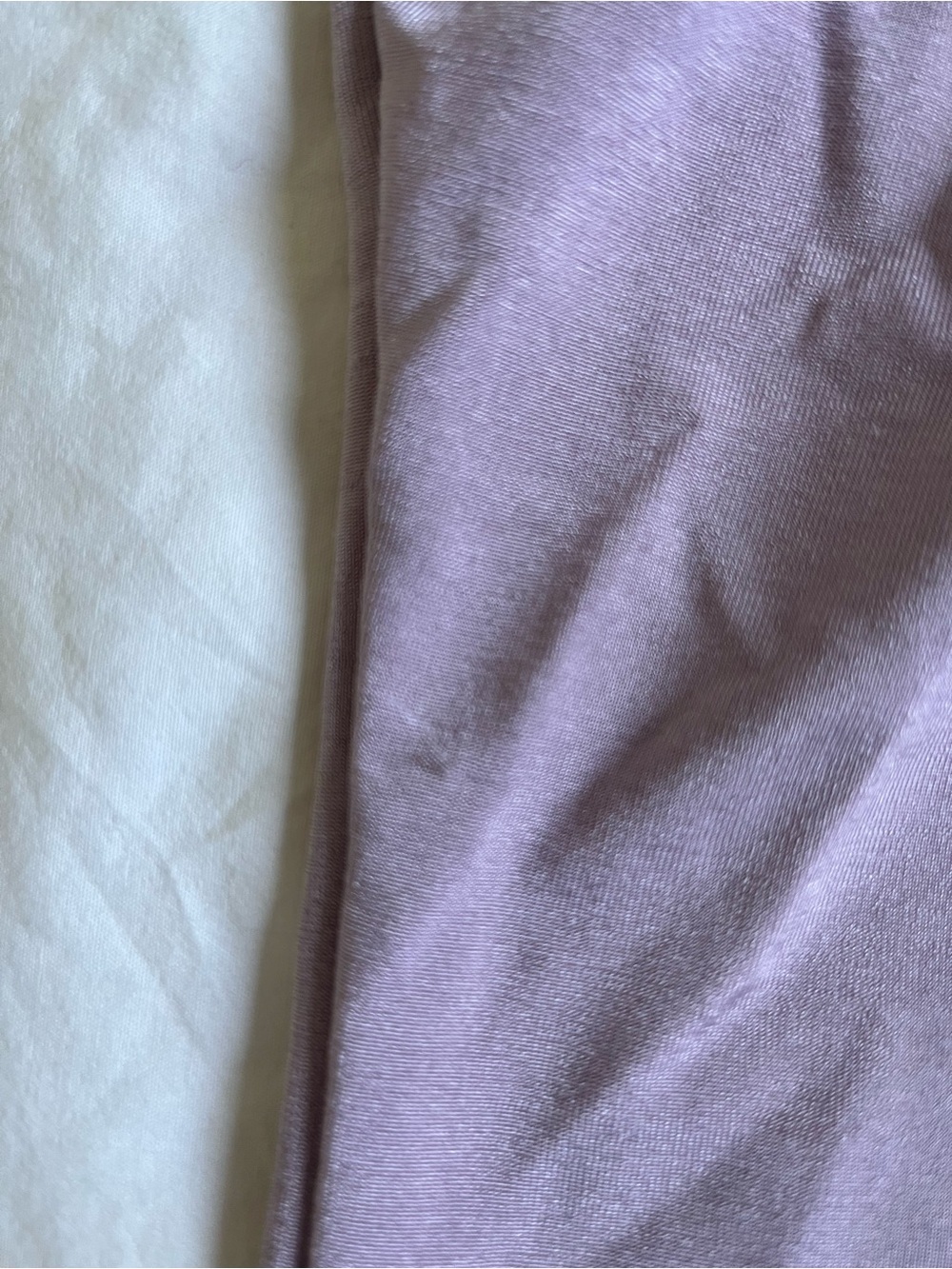 Vintage Y2K Lilac One Shoulder Top with Silver Hardware Detail - Picture 6 of 8